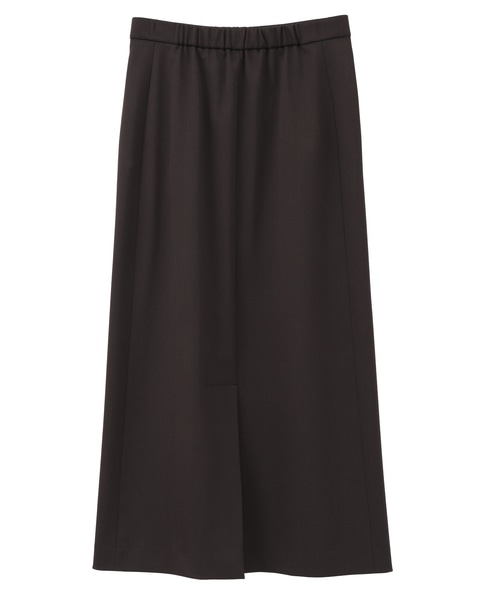 ベネストレッチストレートスカート 詳細画像 ブラウン 2