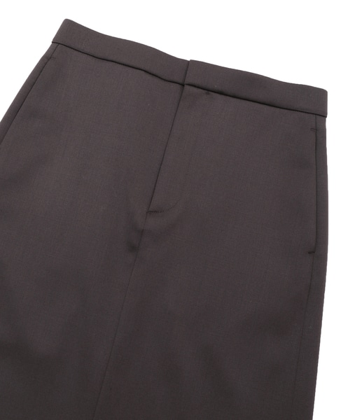 ベネストレッチストレートスカート 詳細画像 ブラウン 3