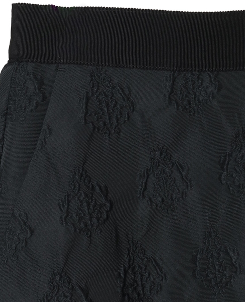 オーナメントJQAラインフレアスカート 詳細画像 ブラック 3