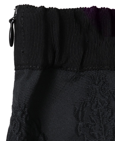 オーナメントJQAラインフレアスカート 詳細画像 ブラック 4