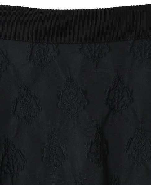 オーナメントJQAラインフレアスカート 詳細画像 ブラック 5