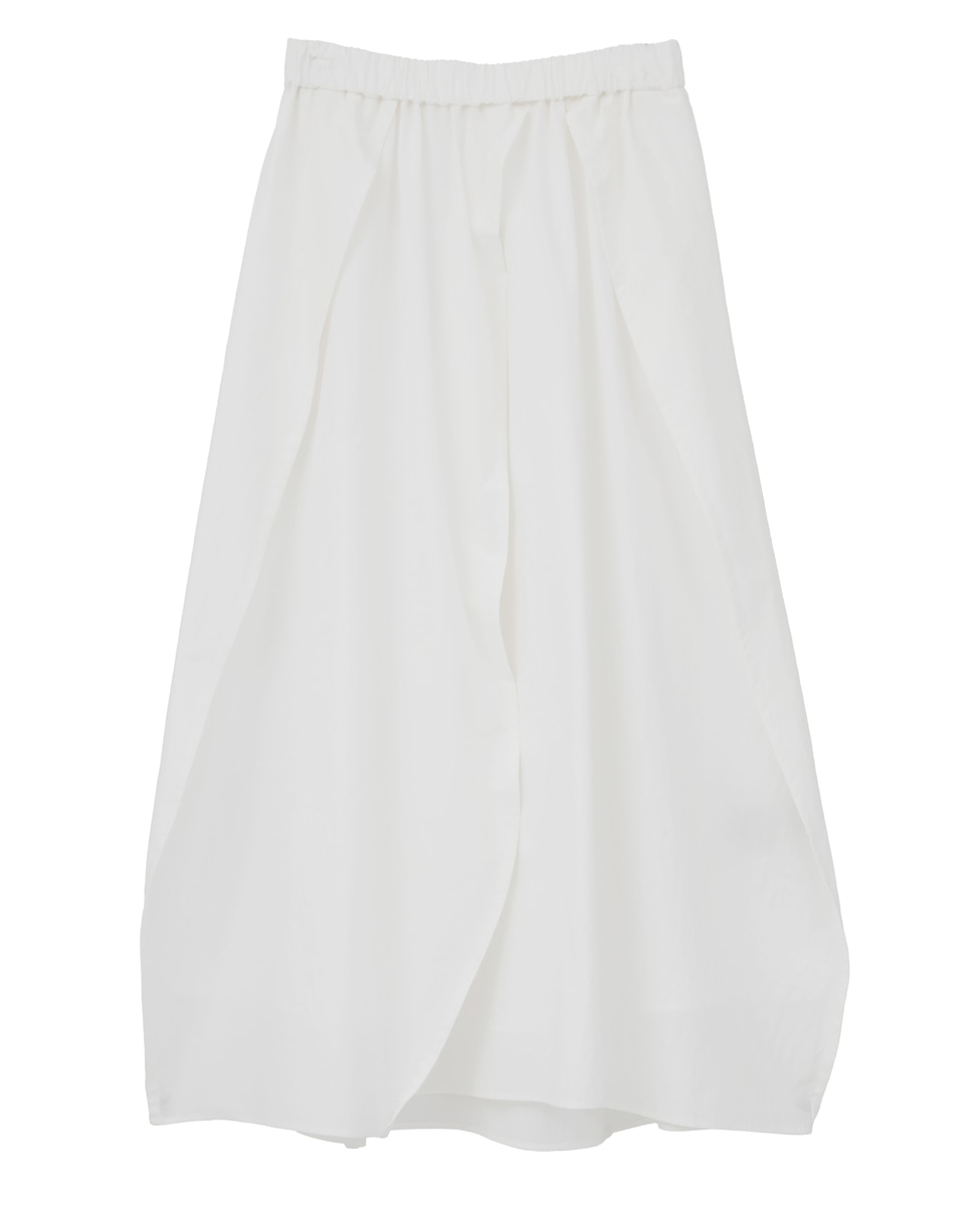 ハイカウントタイプライター/ストライプバルーンスカート｜PLAIN