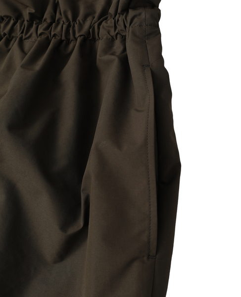 ポリエステルウォータープルーフバルーンスカート 詳細画像 カーキ 4