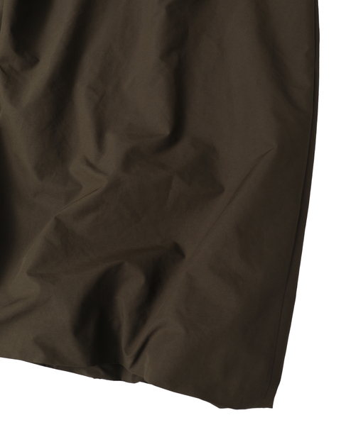 ポリエステルウォータープルーフバルーンスカート 詳細画像 カーキ 5