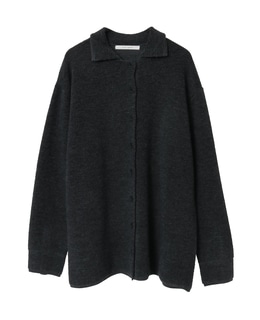 BONDパイルニットシャツカーディガン