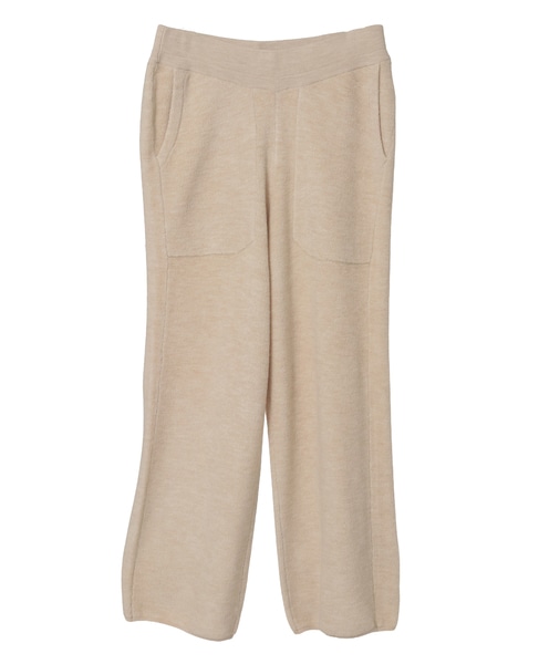 BONDパイルニットパンツ 詳細画像 オートミール 1