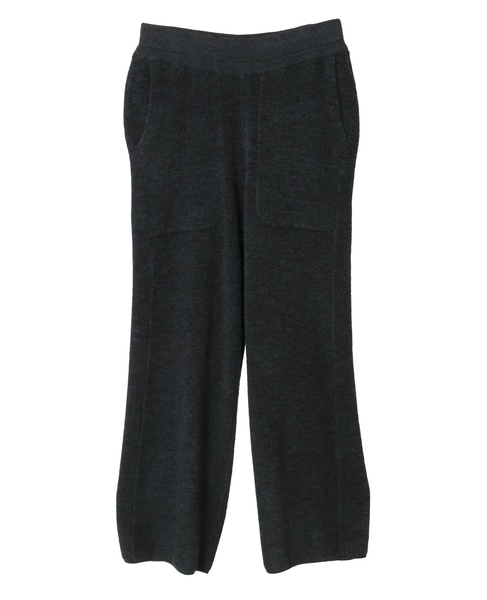 BONDパイルニットパンツ 詳細画像 チャコールグレー 1