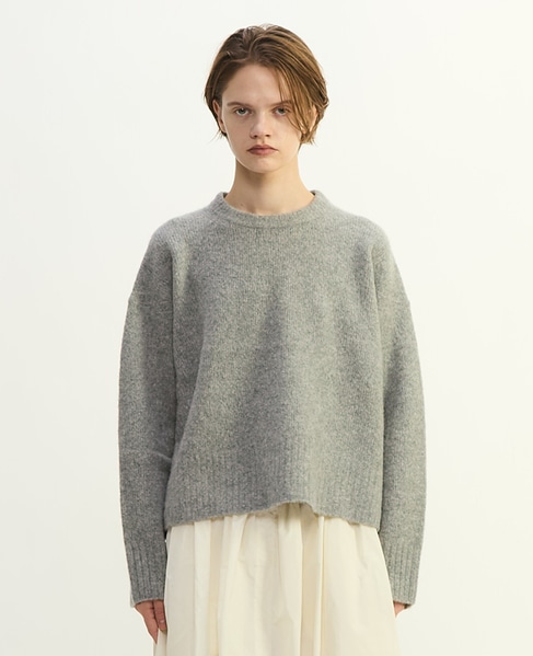 GINGERボクシープルオーバー 詳細画像 ライトグレー 7