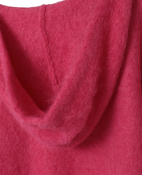 MONAアルパカショートフーディー 詳細画像 ピンク 4