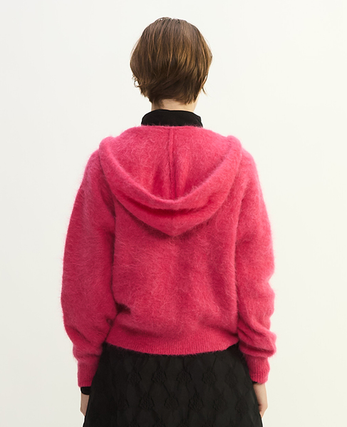 MONAアルパカショートフーディー 詳細画像 ピンク 9
