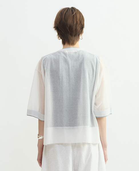 LOSEYクロップドプルオーバー 詳細画像 ホワイト 4