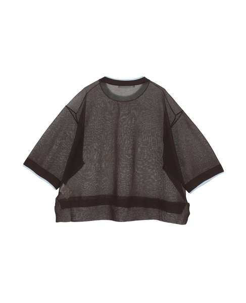 LOSEYクロップドプルオーバー 詳細画像 ブラウン 5