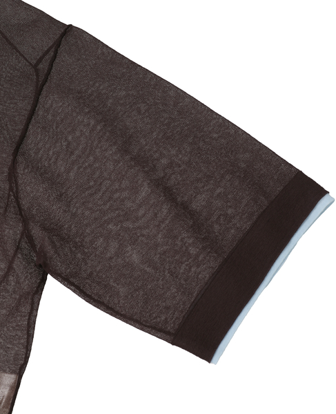 LOSEYクロップドプルオーバー 詳細画像 ブラウン 7