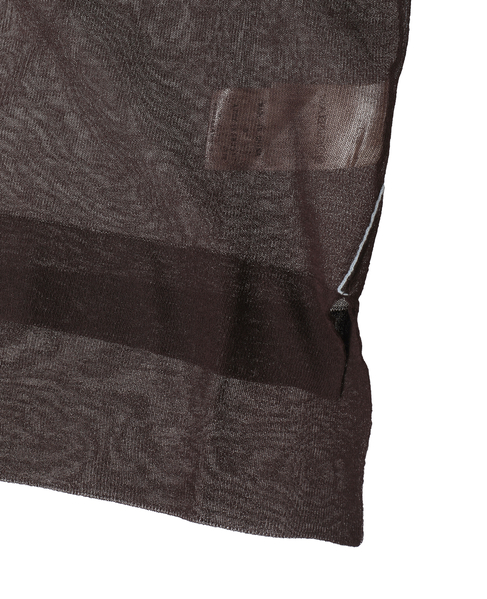 LOSEYクロップドプルオーバー 詳細画像 ブラウン 8