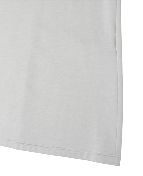 テンセルコットンスウェットロングワンピース 詳細画像 ライトグレー 7