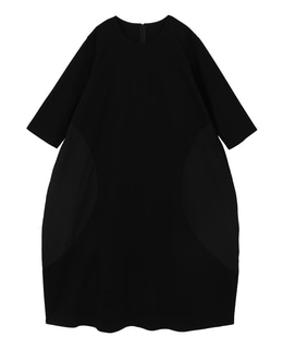 オーガニックヘビージャージードッキングコクーンドレス