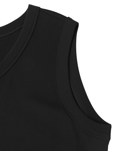 強撚スムースオールインワン 詳細画像 ブラック 5