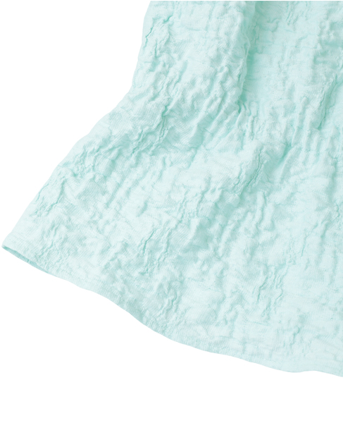 ラッセルジャカードボリュームスリーブブラウス 詳細画像 ミント 6