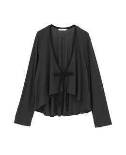 スーピマヘンプジャージーショートカーディガン