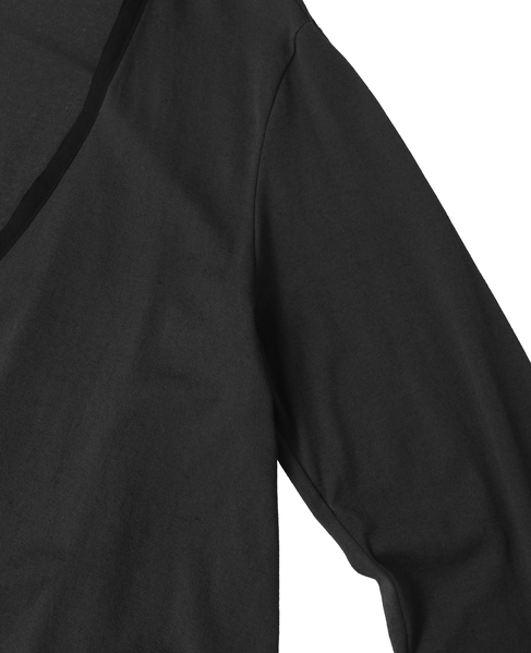 スーピマヘンプジャージーショートカーディガン 詳細画像 グレー 7