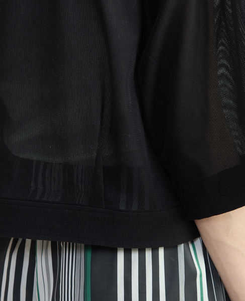 メッシュジャージシャツジャケット 詳細画像 ブラック 6