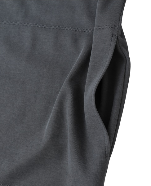 強撚スムースロングカーディガン 詳細画像 グレー 5