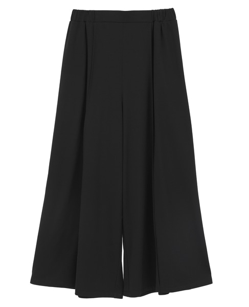 テンセルコットンスウェットフレアパンツ 詳細画像 ブラック 7