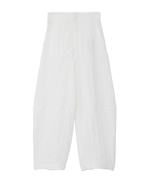 ラッセルジャカードカーブパンツ 詳細画像 ホワイト 1