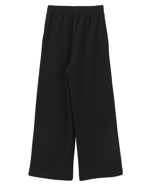 コットンナイロンダブルスウェットパンツ 詳細画像 ブラック 2