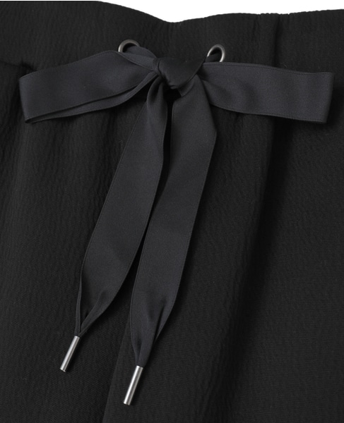 コットンナイロンダブルスウェットパンツ 詳細画像 ブラック 3