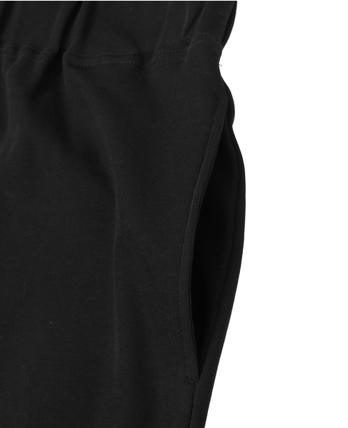 強撚スムースサルエルパンツ 詳細画像 ブラック 4