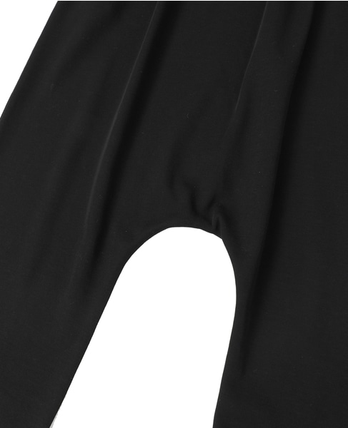 強撚スムースサルエルパンツ 詳細画像 ブラック 5