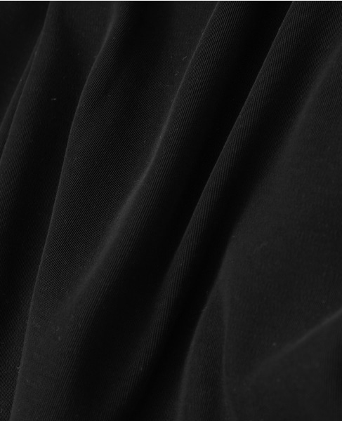 強撚スムースサルエルパンツ 詳細画像 ブラック 7