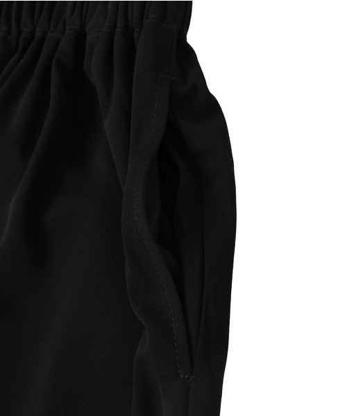 トリアセテートドライポンチレギンスパンツ 詳細画像 ブラック 5