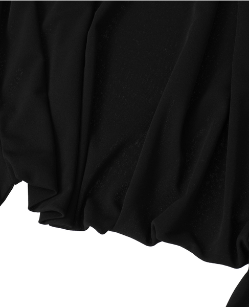 トリアセテートドライポンチレギンスパンツ 詳細画像 ブラック 7