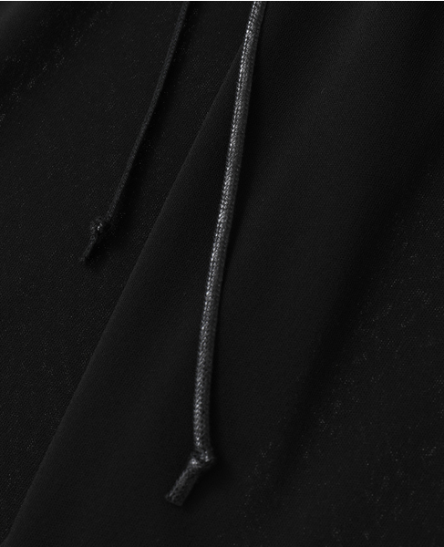 トリアセテートドライポンチレギンスパンツ 詳細画像 ブラック 8