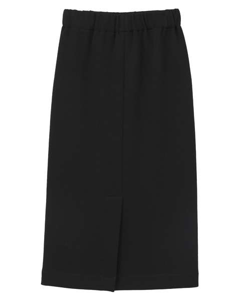 コットンナイロンダブルスウェットスカート 詳細画像 ブラック 2
