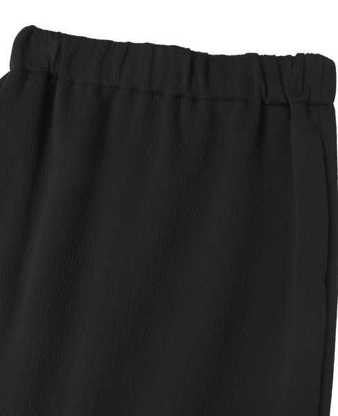 コットンナイロンダブルスウェットスカート 詳細画像 ブラック 3