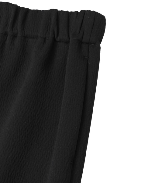 コットンナイロンダブルスウェットスカート 詳細画像 ブラック 4