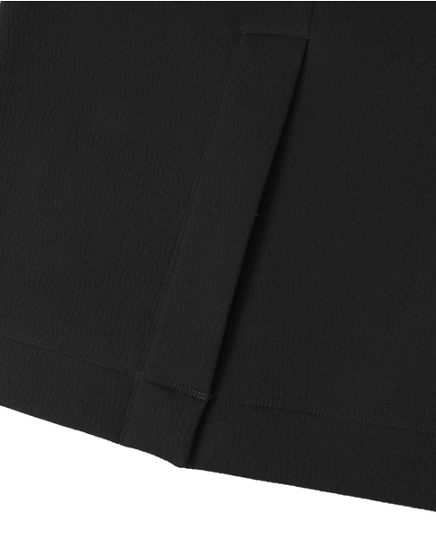 コットンナイロンダブルスウェットスカート 詳細画像 ブラック 6