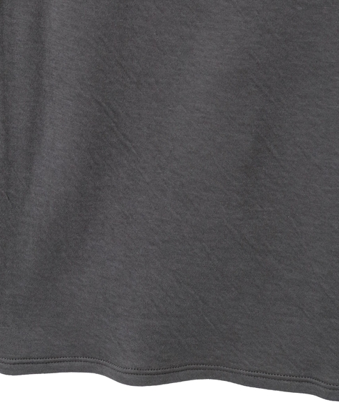 スーピマカシミヤダブルガーゼノースリーブトップス 詳細画像 グレー 5