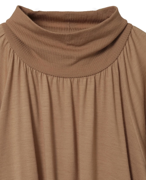 バンデーラ天竺ギャザーチュニック 詳細画像 ベージュ 3