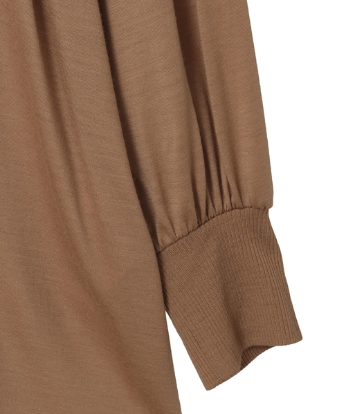 バンデーラ天竺ギャザーチュニック 詳細画像 ベージュ 4