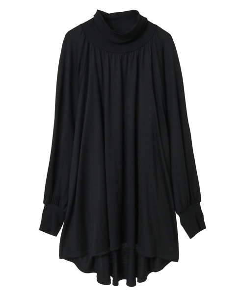 バンデーラ天竺ギャザーチュニック 詳細画像 ブラック 1