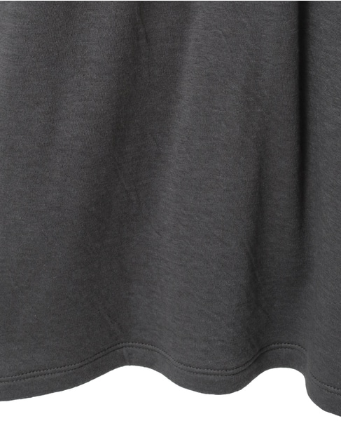 スーピマカシミヤダブルガーゼロングTシャツ 詳細画像 グレー 5