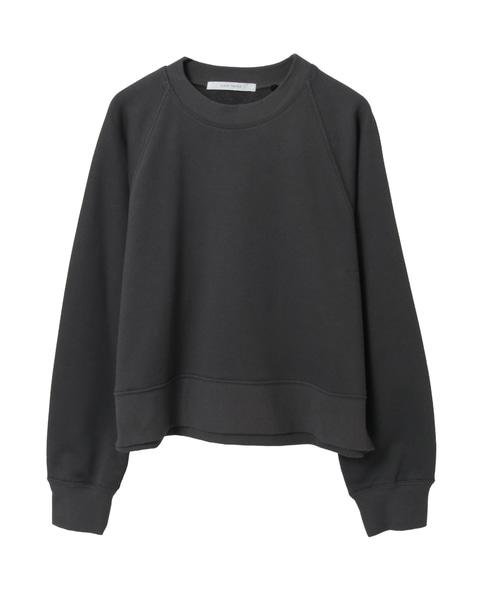 ソフト裏毛スウェットシャツ 詳細画像 チャコールグレー 1