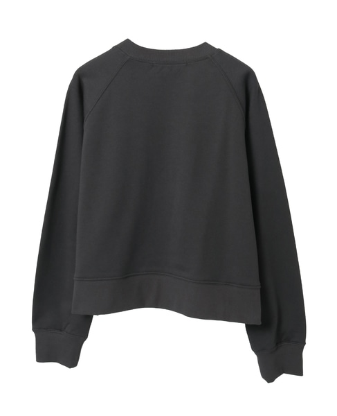 ソフト裏毛スウェットシャツ 詳細画像 チャコールグレー 2