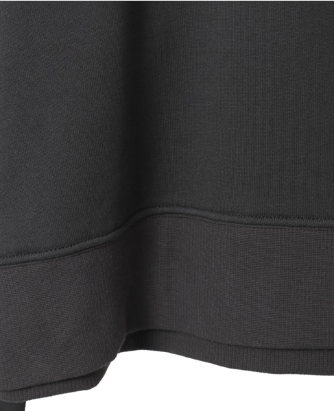 ソフト裏毛スウェットシャツ 詳細画像 チャコールグレー 5