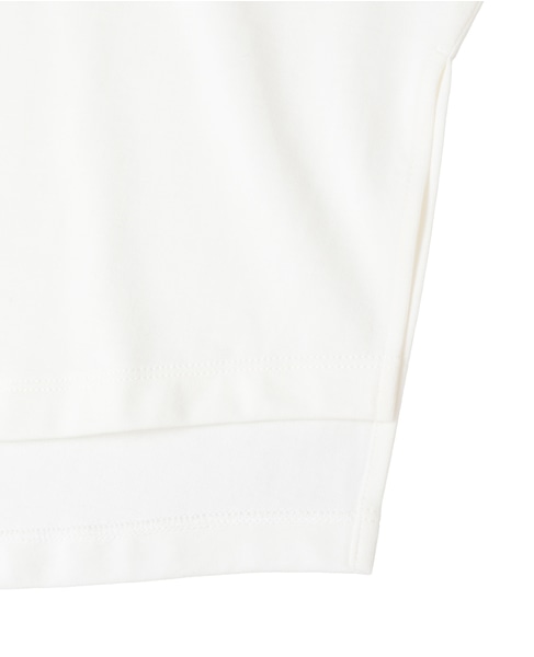 フォトプリントドルマンスリーブロングT-シャツ 詳細画像 ホワイト&times;ブラック 13