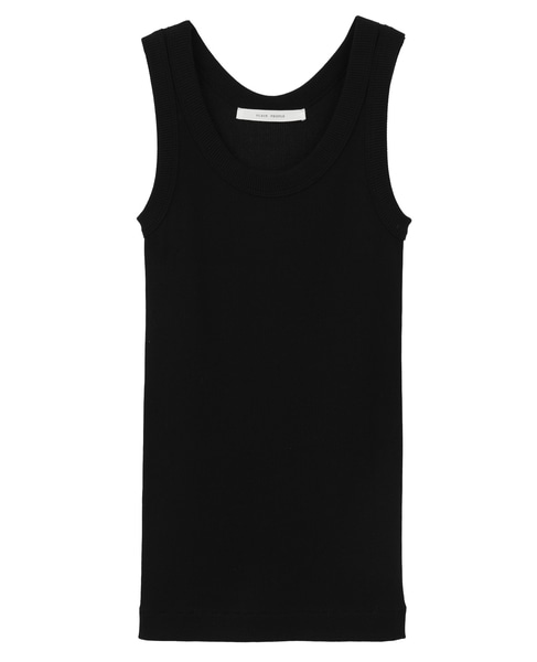 ギザコットンタンクトップ 詳細画像 ブラック 1